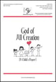 God of All Creation Unison/Two-Part choral sheet music cover